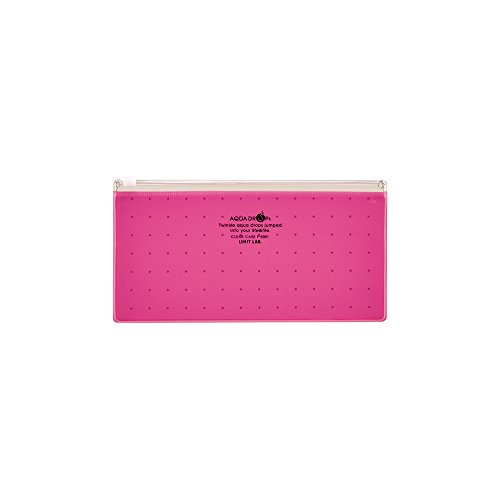 F-5301-3 リヒトラブ アクアドロップス クリヤーケース 赤 F-5301-3(1枚入) リヒトラブ 4903419167974（420セット）