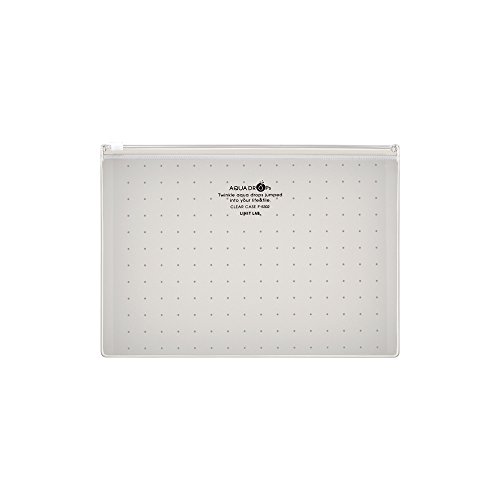 F-5302-1 リヒトラブ アクアドロップス クリヤーケース 乳白 F-5302-1(1枚入) リヒトラブ 4903419168018（110セット）