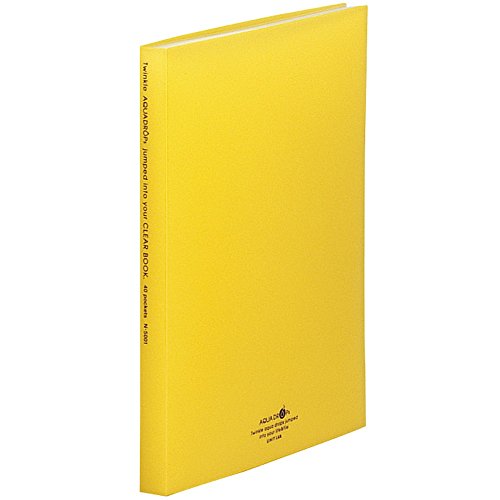 N-5001-5 アクアドロップス 読みやすい書き付け 黄 N-5001-5 リヒトラブ 4903419310622（30仕掛ける）