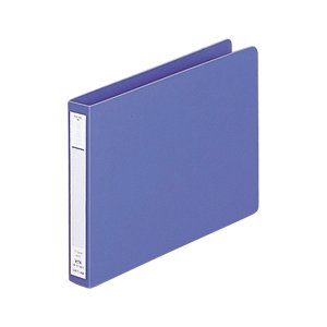F-374-9 パンチレスファイル＜ＨＥＡＶＹ ＤＵＴＹ＞ Ａ５・Ｅ型 藍 リヒトラブ 4903419166724