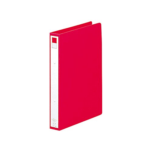 F-877-1 Ｐ．Ｐ．輪っか整理保存用具 Ａ４・Ｓ型 ２穴 赤 リヒトラブ 4903419138707（170書き割り）
