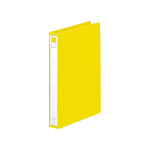 F-877-4 Ｐ．Ｐ．輪っか整理保存用具 Ａ４・Ｓ型 ２穴 黄 リヒトラブ 4903419138738（170書き割り）