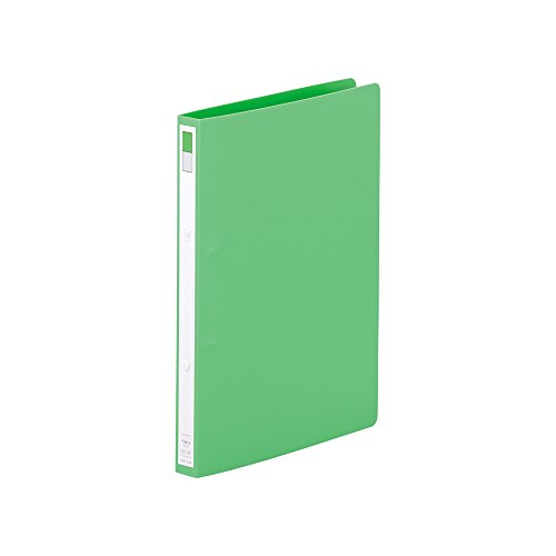 F-877-5 Ｐ．Ｐ．輪っか整理保存用具 Ａ４・Ｓ型 ２穴 黄緑 リヒトラブ 4903419138745