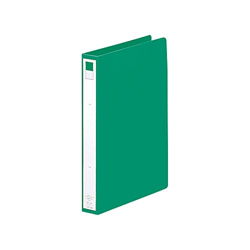 F-877-6 Ｐ．Ｐ．輪っか整理保存用具 Ａ４・Ｓ型 ２穴 緑 リヒトラブ 4903419138752（170書き割り）