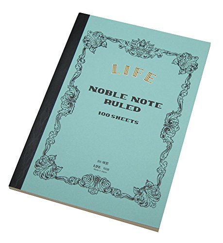 ライフ ノート ノーブルノート B5判・8mm横罫・ N38 ライフ 4990168048418（60セット）