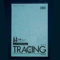 鴕鳥 トレーシング 25枚 A4 T51-25 オストリッチダイヤ 4930194133009（200書き割り）