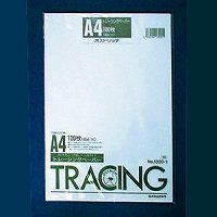 オストリッチダイヤ 三菱ツヤ消トレーシングペーパー 40g/m2 A4 1300-1 オストリッチダイヤ 4930194130015