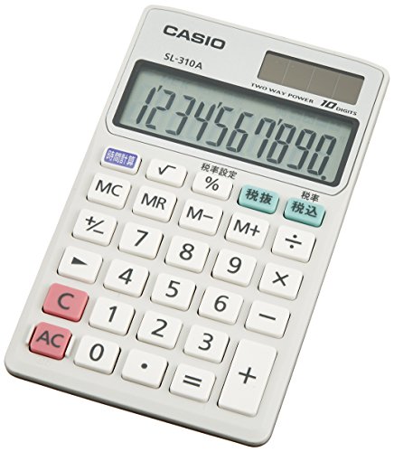 SL-310A-N　カシオ 電卓SL-310A カシオ計算機 4971850179047（20セット）