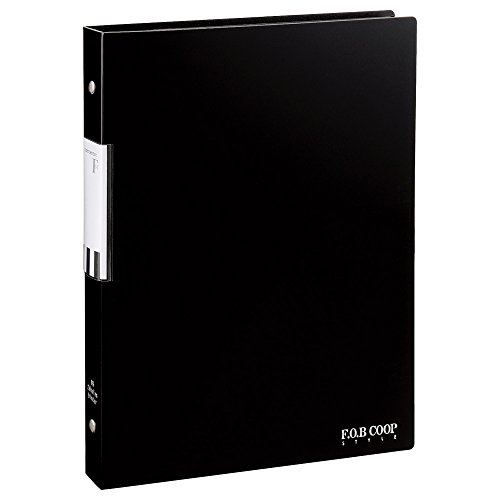 キョクトウ FOB B5バインダー黒 LN41K 日本ノート 4901470078697（20セット）