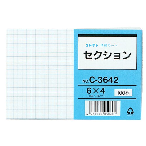 コレクト 情報カード C-3642 コレクト 4971711050607（30セット） 8,368円