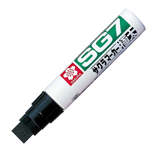 JGK#49ｸﾛ サクラ マーカーSG7極太 くろ サクラクレパス 4901881155130（180セット）
