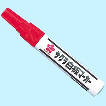 WBKE#19 サクラ 白板マーカー中字 エコフィール 赤 サクラクレパス 4901881869525（600セット）