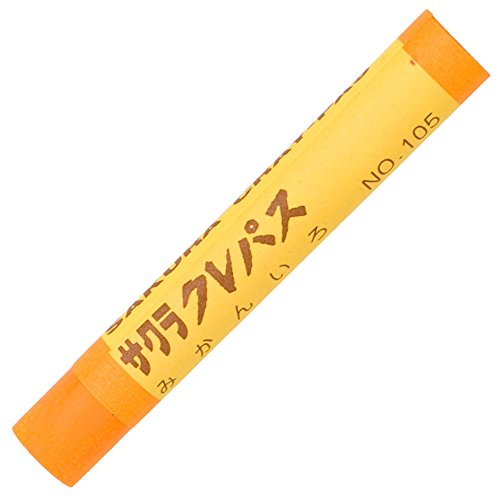LPバラ#105 10本入 サクラクレパス みかんいろ 4901881184529|オフィスジャパン