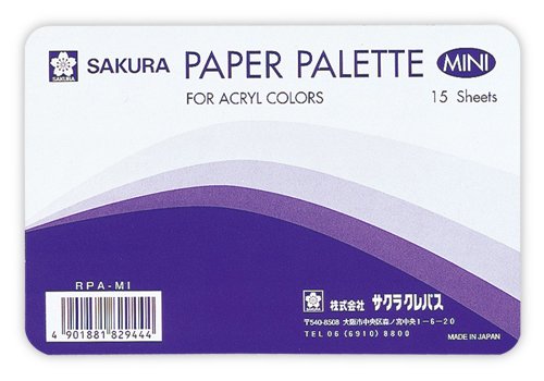 RPA-MI 櫻 ペーパーパレットミニ RPA-MI 櫻クレパス 4901881829444（80書き割り）