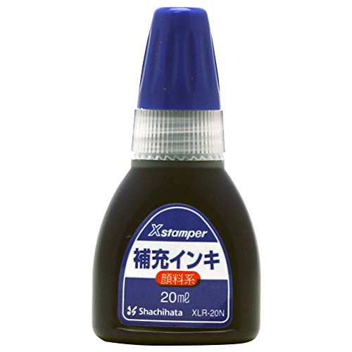 シヤチハタ えの具系付きものインク 藍 20ml シヤチハタ 4974052714139