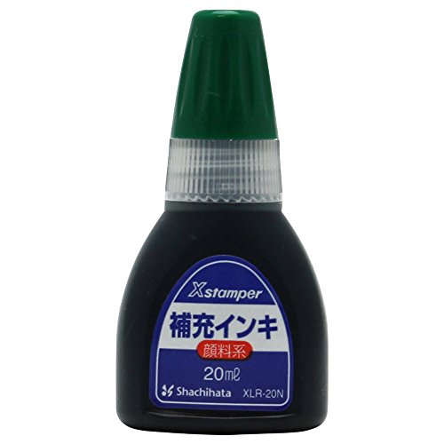 Xスタンパー付きものインク XLR-20Nミドリ 17749 シヤチハタ 4974052714160