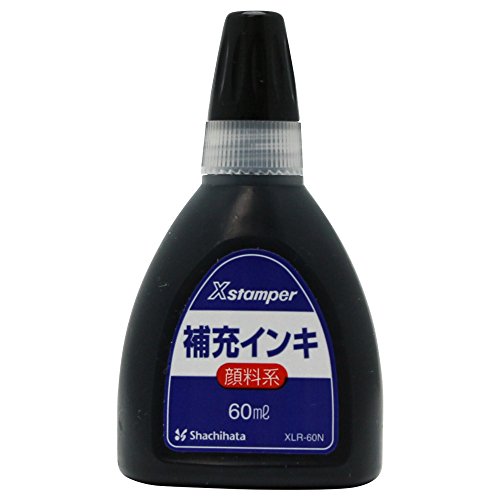 XLR-60Nｸﾛ Xスタンパー付きものインク XLR-60Nクロ 24019 シヤチハタ 4974052716140