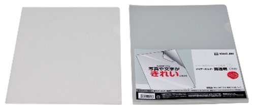 クリアーホルダー A4タテ型 高透明 透明 735T10トウ(10枚入) キングジム 4971660006960