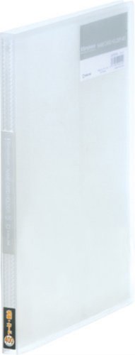 35TSPWﾄｳ　シンプリーズ 名刺ホルダー 透明 透明 35TSPW キングジム 4971660024599（40セット）