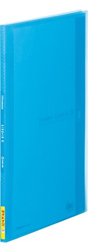 シンプリーズ クリアーファイル サイドイン(透明) 青 187TSP キングジム 4971660026968（210セット）