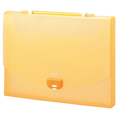 セキセイ プレイング 2通い路入れもの A4 オレンジ色 AP-952-51(1個) セキセイ 4974214138254（80仕掛ける）