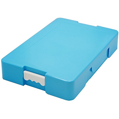 お道具箱 つながるパッチン！おどうぐばこ 手さげ付き A4 ブルー 041440(1個) デビカ 4904901414408（20セット） 12,283円