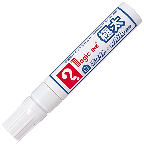神通力インク 白いこと white SR 極太 白 MGDW(1本入) 寺西舎密学産業 4902071507067（20仕掛ける）
