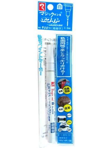 M900WP 寺西 マジック ホワイトSR 900W 極細 寺西化学工業 4902071507593（290セット）