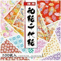 18033　トーヨー 徳用和紙千代紙 100枚 トーヨー 4902031301148（20セット）