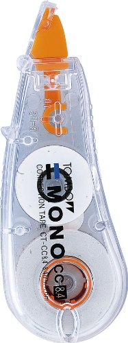 トンボ鉛筆 修正テープモノCC 8.4mmテープ幅 CT-CC8.4 トンボ鉛筆 4901991704389（130セット）