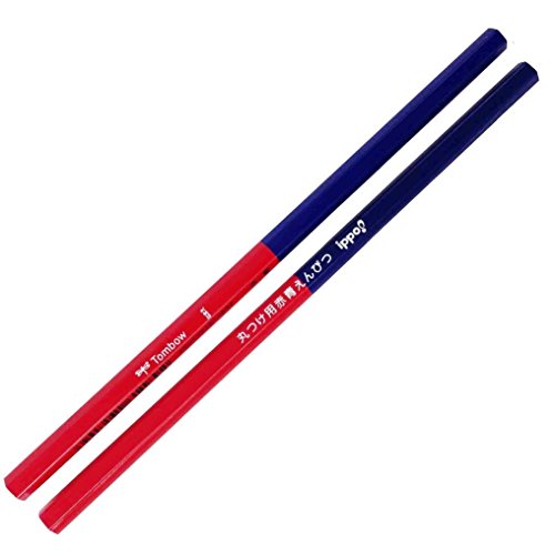 トンボ 丸つけ用赤青 2P BCA-261 トンボ鉛筆 4901991056389(100セット)