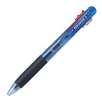 トンボ 油性ボールペン リポーター3 透明ブルー BC-TRC40(1本入) トンボ鉛筆 4901991635201