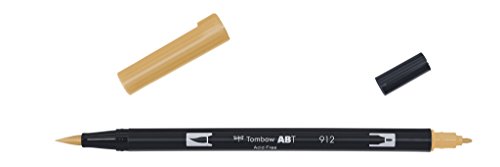 トンボ鉛筆 デュアルブラッシュペン ABT 水溶性目じるし AB-T912 トンボ鉛筆 4901991902167（240書き割り）