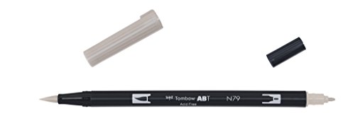 トンボ鉛筆 デュアルブラッシュペン ABT 水溶性目じるし AB-TN79 トンボ鉛筆 4901991902518（240書き割り）