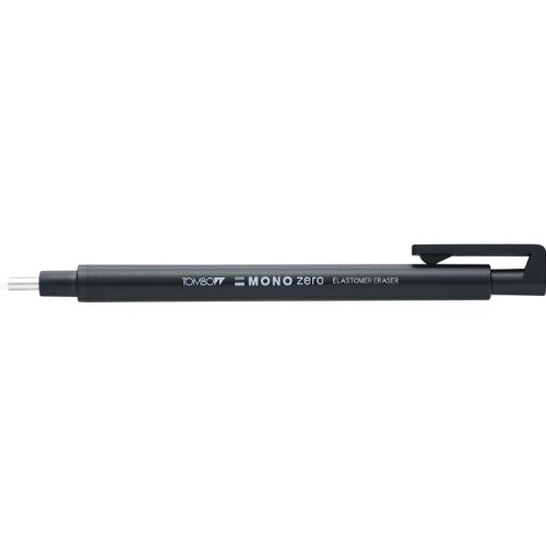 トンボ鉛筆 ホルダー消しゴムモノゼロ 丸型 ブラック EH-KUR11 トンボ鉛筆 4901991652499｜オフィスジャパン