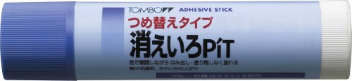 トンボ スティックのり つめ替えタイプ 消えいろピット PT-NCR(約20g) トンボ鉛筆 4901991652116|オフィスジャパン