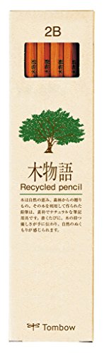 トンボ鉛筆 木物語リサイクル鉛筆 6角軸 2B LA-KEA2B(12本入) トンボ鉛筆 4901991013351（20セット）