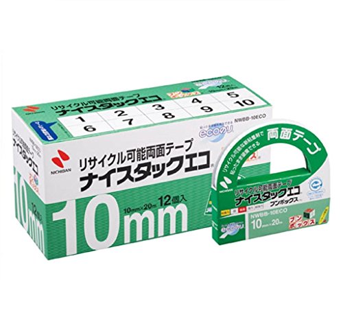 ナイスタックエコ(R) NWBB-10ECO 67773 ニチバン 4987167054854（10仕かける） 文房具・事務用品-セロハンテープ
