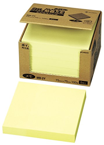 ニチバン 尖んがりおぼえ書き MB-2Y ニチバン 4987167046958（100書き割り）