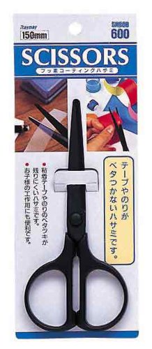 フッソコートハサミ　ブラック レイメイ藤井 4902562360065｜オフィスジャパン