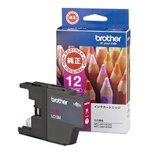 brother インキ薬莢 LC12M 1色 ブラザー工業 4977766695978（10仕掛ける）