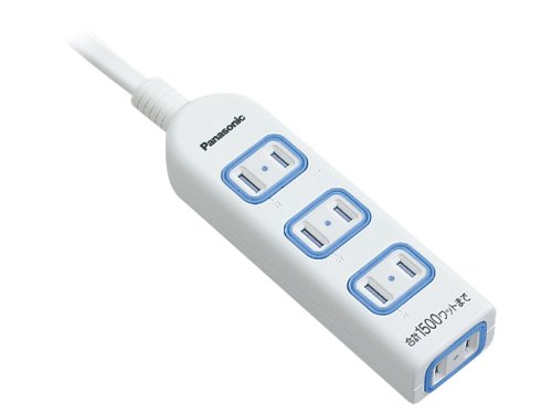 ザ・タップX 4個口 3m 白いこと WHA2534WKP(1本入) パナソニック 4547441382433（10仕掛ける）
