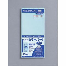 マルアイ 藤壷色合い風呂敷き包み 長3 ウスミズ 15枚 マルアイ 4902850033374（290仕掛ける）