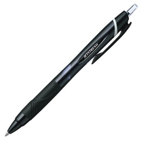 uni 撃ち当てる式油性ボールペン ジェット機流れ 0.7 黒 三菱鉛筆 4902778805244