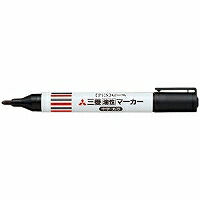 A50E24ｸﾛ 三菱 ピースマーカー A-50E 黒 三菱鉛筆 4902778517086（600セット）