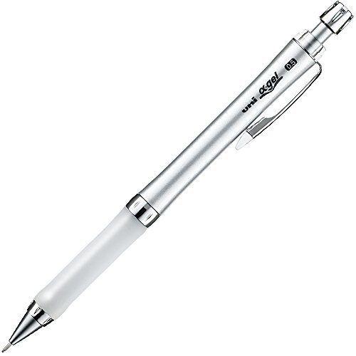 0円 日本最級 単価613円 セット Uni シャープペンシル ユニアルファゲル スリムタイプ 0 5 ホワイト 台紙つき 1本入 三菱鉛筆