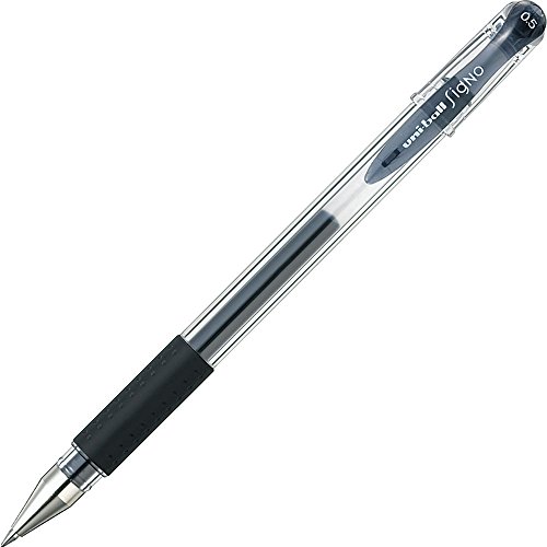 uni ゲルインクボールペン シグノ 極細 0.5 黒 三菱鉛筆 4902778032954（80セット）