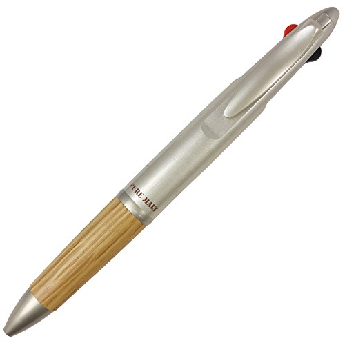 三菱鉛筆 多機能ペン ピュアモルト 2&1 ナチュラル MSXE310050770 4902778130148（20セット）