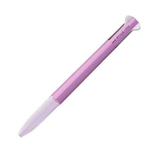 uni スタイルフィット 3色ホルダー メタリックピンク 三菱鉛筆 4902778094532（80セット）
