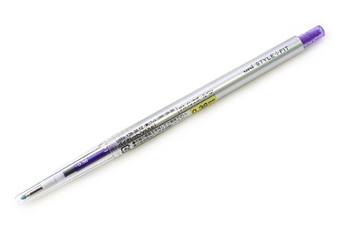 ユニ スタイルFシングル 0.38 バイオレット 三菱鉛筆 4902778092583（90セット）